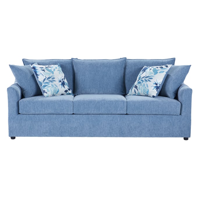 New Classic Furniture Sylvie Blue Slate Sofa NCF-U1270-30-BLU