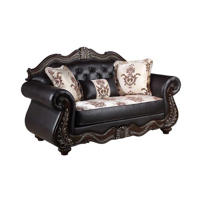 New Classic Furniture Maximus Brown Loveseat NCF-U1754-20