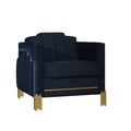 Empire Lighted Chair-Black