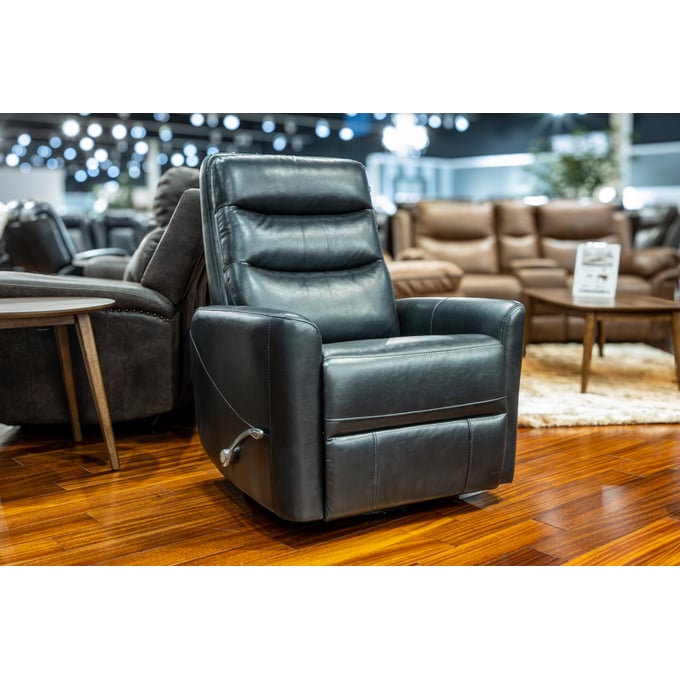 New Classic Furniture Takami Black Swivel Recliner NCF-U2518-14-BLK