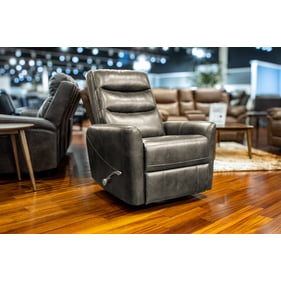 New Classic Furniture Takami Gray Swivel Recliner