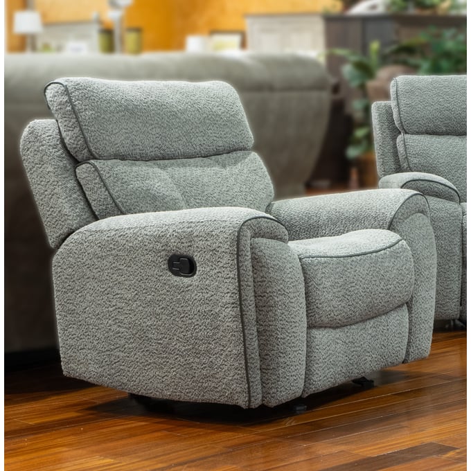 New Classic Furniture Omni Gray Glider Recliner NCF-U2552-13-GRY