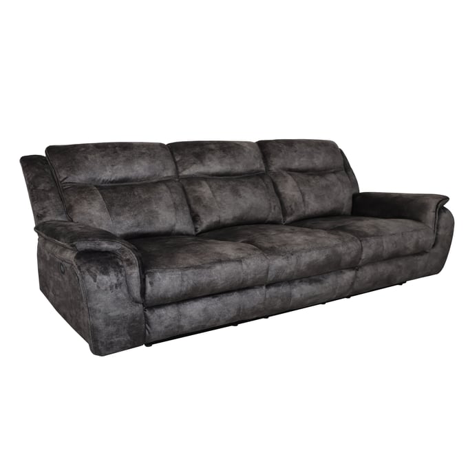 New Classic Furniture Park City Slate Gray Power Sofa NCF-U456-30P1-SGY