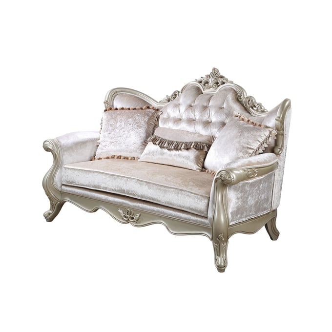 New Classic Furniture Monique White Loveseat NCF-U502T-20