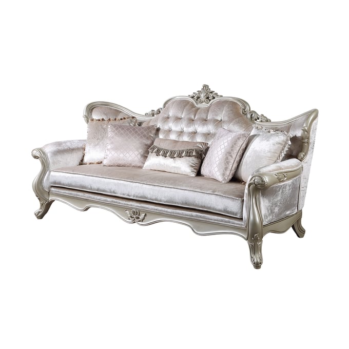 New Classic Furniture Monique White Sofa NCF-U502T-30