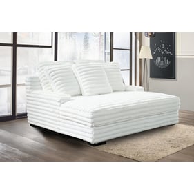 New Classic Furniture Embrace White Dual Chaise Lounge