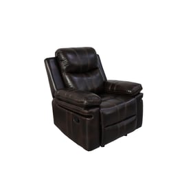 New Classic Furniture Kellen Brown Glider Recliner