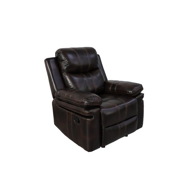 New Classic Furniture Kellen Brown Glider Recliner NCF-U6023-13-BRN