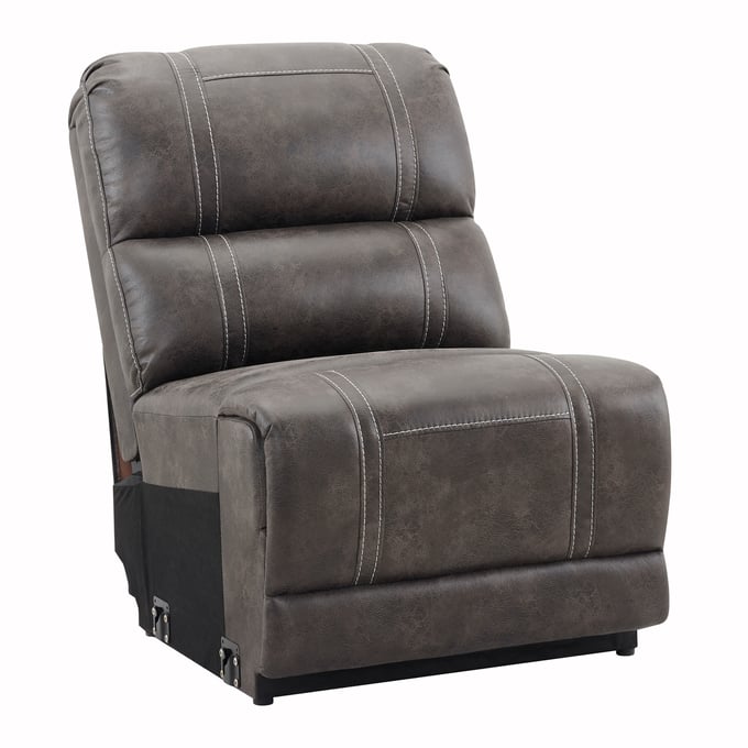 New Classic Furniture Terra Brown Armless Chair NCF-U7283-AC-WNT