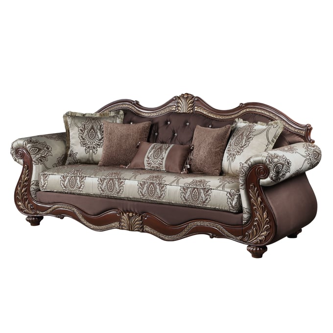 New Classic Furniture Montecito Brown Sofa NCF-U7624-30