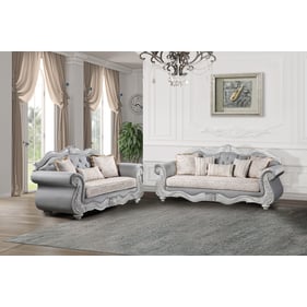 New Classic Furniture Cambria Hills Gray 2pc Living Room Set