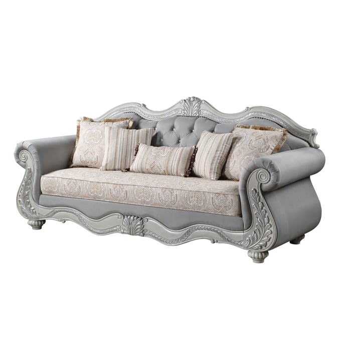 New Classic Furniture Cambria Hills Gray Sofa NCF-U7723-30