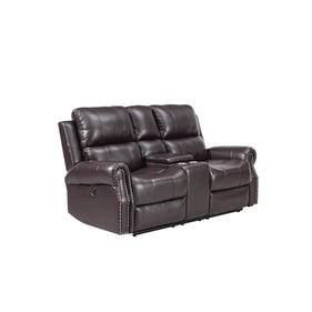 New Classic Furniture Sierra Brown Power Console Loveseat