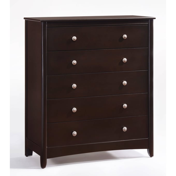 Night And Day Furniture Secrets Chocolate Chest NDF-CD-SEC2-5B-CHO