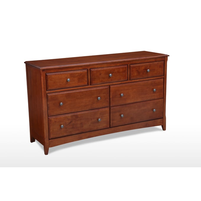 Night and Day Furniture Secrets Cherry Dresser NDF-CD-SEC2-7B-CH