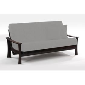 Night and Day Furniture Fuji Chocolate Queen Futon Frame Only