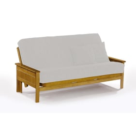 Night And Day Furniture Seattle Honey Oak Twin Futon Frame Only