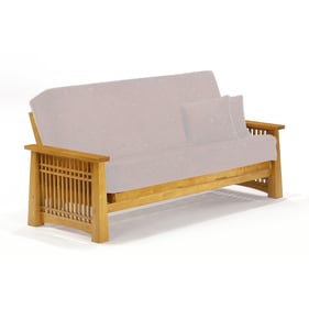 Night And Day Furniture Solstice Honey Oak Twin Futon Frame Only