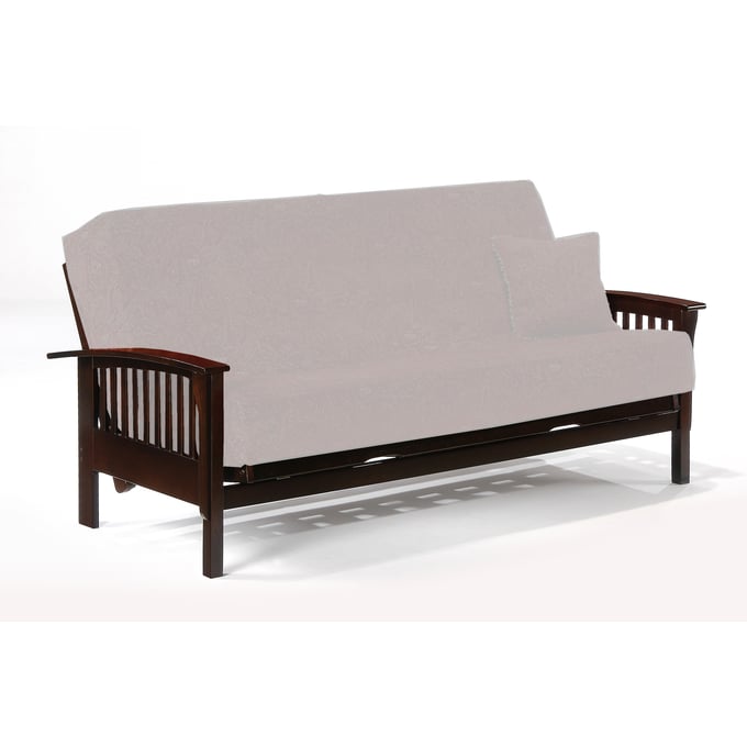 Night And Day Furniture Winchester Chocolate Full Futon Frame Only NDF-BA-WNC-BMG-FUL-CHO