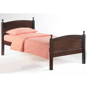 Night And Day Furniture Licorice Chocolate Twin Bed