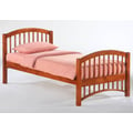 Twin Molasses Bed in cherry finish