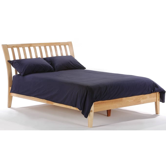 Night and Day Furniture P Series Natural King Nutmeg Bed NDF-NUT-PH-EKG-NA-COM