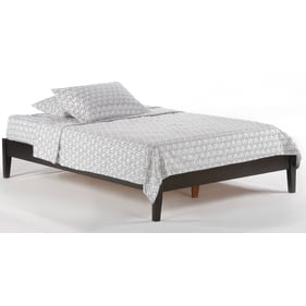 Night and Day Furniture P Series Chocolate Basic Queen Platform Bed