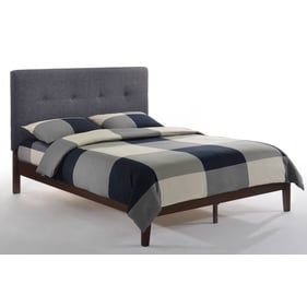 Night and Day Furniture P Series Charcoal Chocolate Paprika Twin Bed