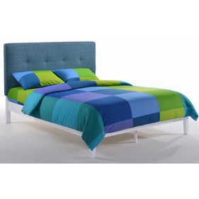 Night And Day Furniture Paprika Teal White Queen Bed