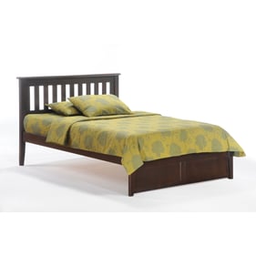 Night And Day Furniture P Series Chocolate King Rosemary Drawer Bed