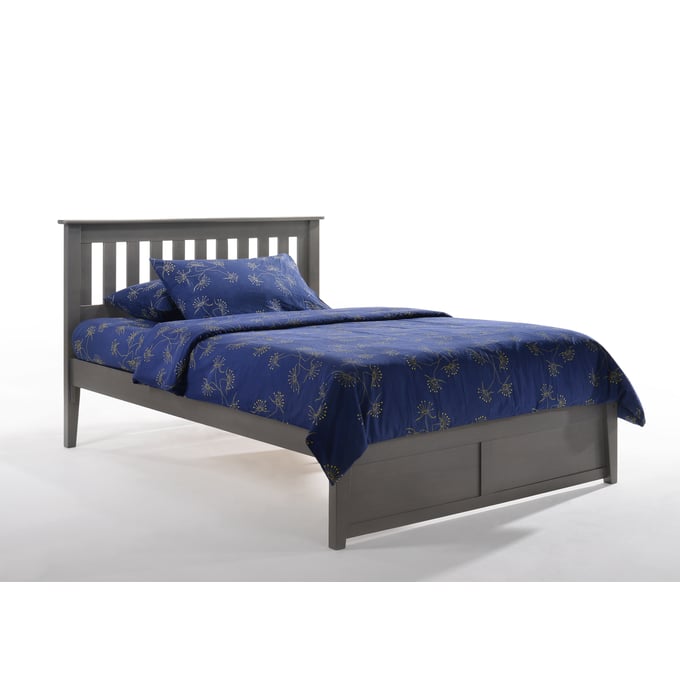 Night And Day Furniture P Series Stonewash King Rosemary Trundle Bed NDF-RMY-PBT-PH-EKG-STW-COM