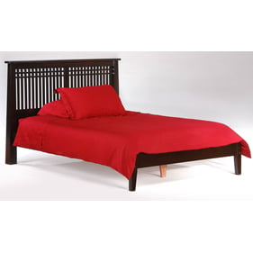 Night and Day Furniture P Series Chocolate Full Solstice Bed