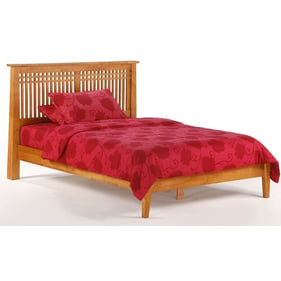 Night And Day Furniture Solstice K Series Medium Oak King Bed