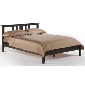 Night and Day Furniture P Series Chocolate Queen thyme Bed