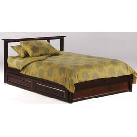 Night and Day Furniture P Series Chocolate Queen Thyme Drawer Bed