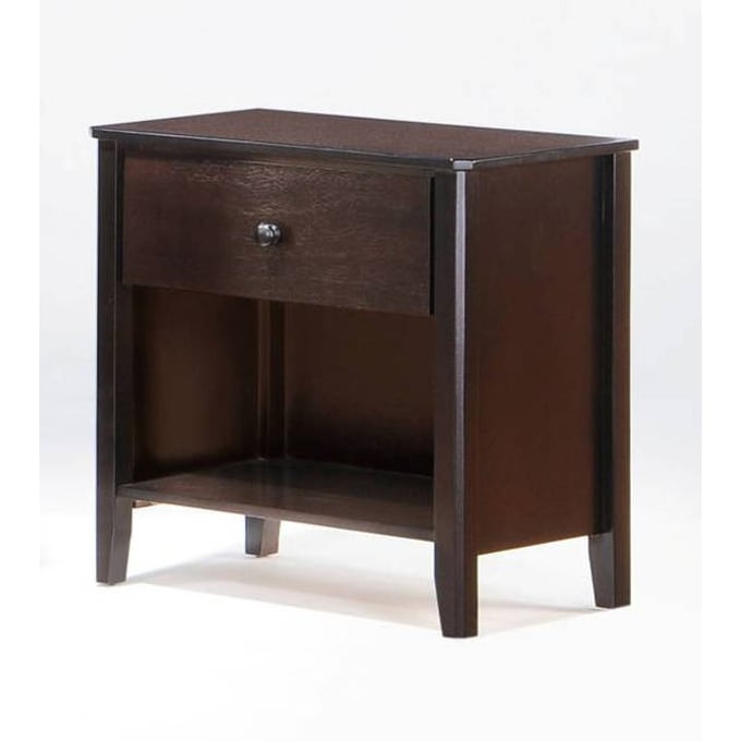 Night And Day Furniture Zest Chocolate Nightstand NDF-YCD-ZES-1A-CHO