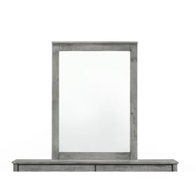 Night And Day Furniture Zest Grey Mirror