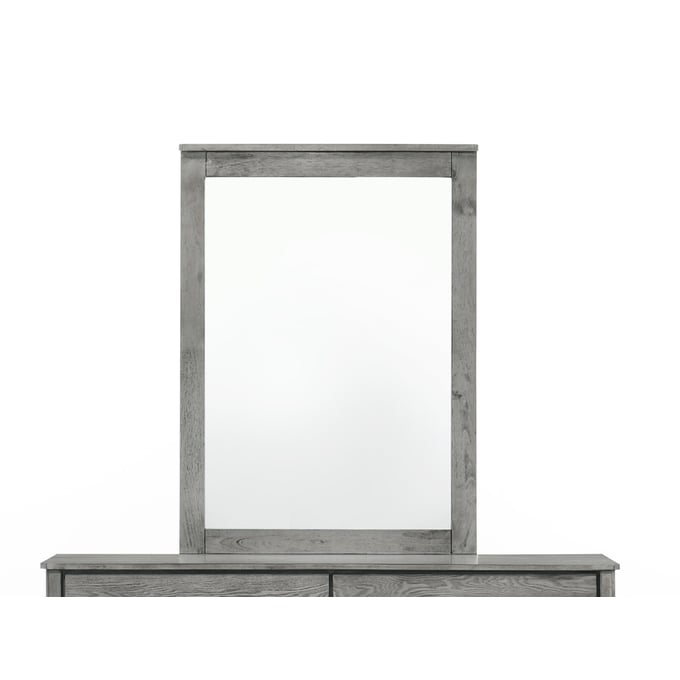 Night And Day Furniture Zest Grey Mirror NDF-YCM-ZES-6A-GY