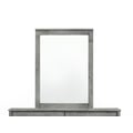 Zest Mirror in grey finish