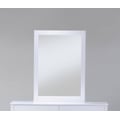 Zest Mirror in white finish