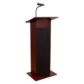 NPS Power Plus Mahogany Oklahoma Sound Lectern