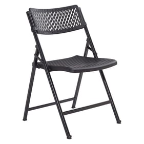 4 NPS 1400 Black Polypropylene Folding Chairs