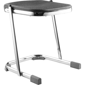 NPS 6600 Chrome Black 18 Inch Elephant Z Stool