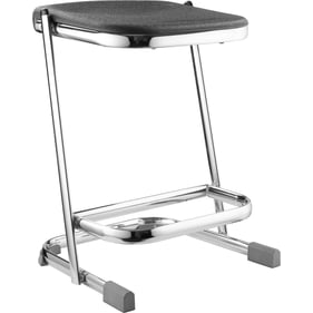 NPS 6600 Chrome Black 22 Inch Elephant Z Stool