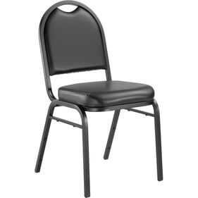 NPS 9200 Sandtex Black Vinyl Stack Chair