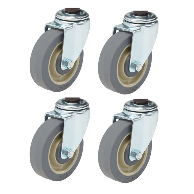 NPS Grey Replacement Dolly Caster Set NPS-CC84