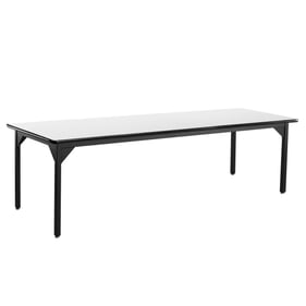 NPS HDT 7 Black Whiteboard Top Heavy Duty Table - 36x84