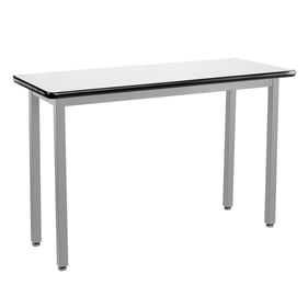 NPS HDT 9 Whiteboard Top Gray Steel Heavy Duty Table - 18x54