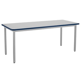 NPS HDT 9 Grey Nebula Supreme HPL Top Heavy Duty Table - 30x96