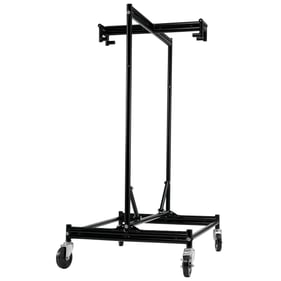 NPS Black Powder Coated Metal Stage Dolly